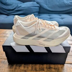 Adidas Adizero Evo SL Women's 7 White Vanilla